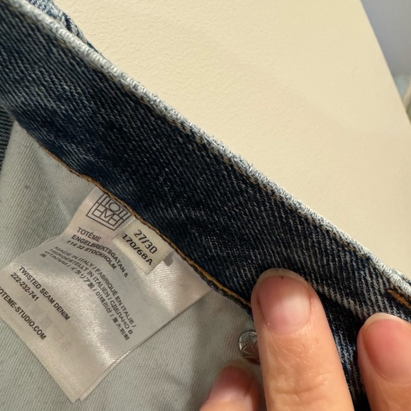 Toteme twisted seam jeans - Picture 14 of 15